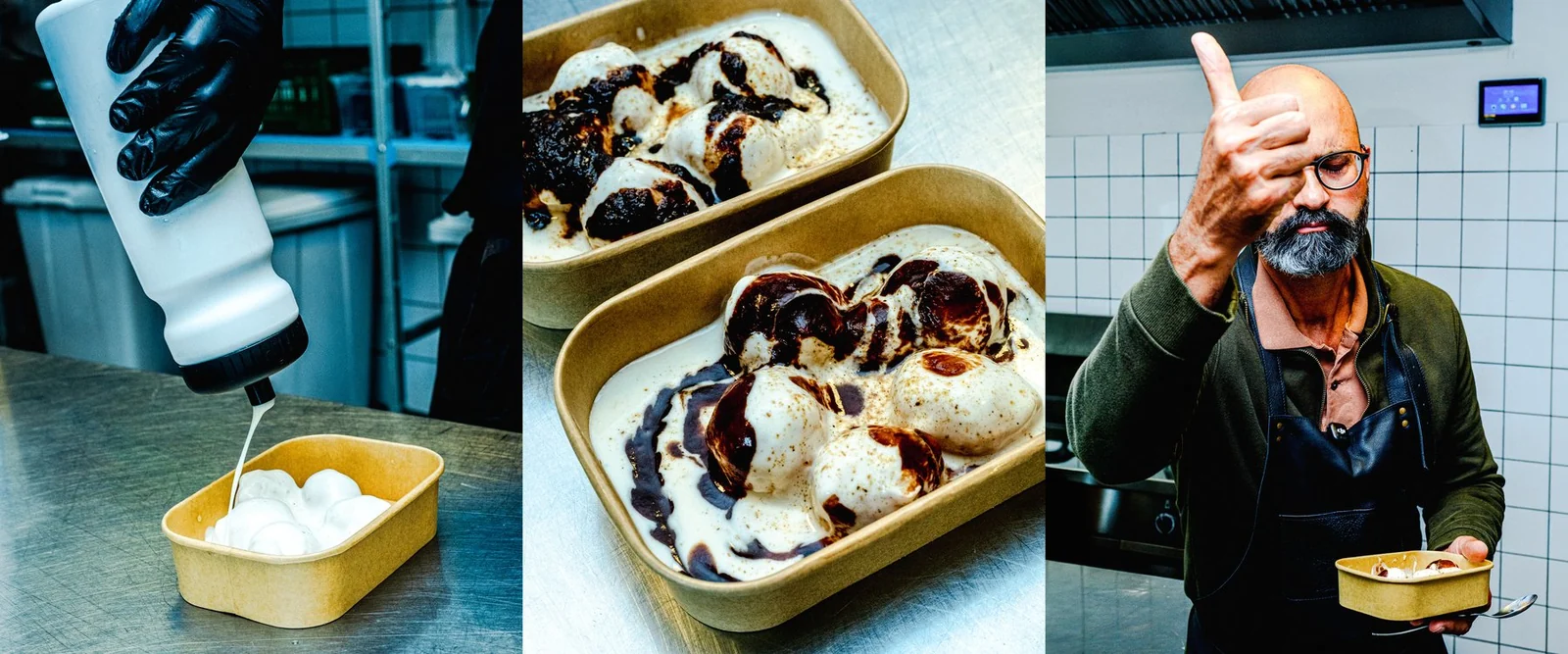 Finished in spiced yogurt with tamarind chutney